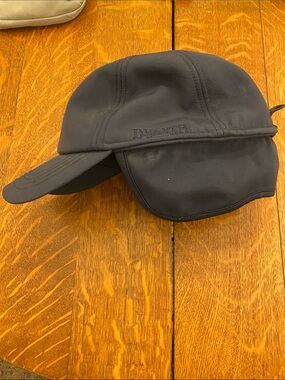 Duluth Trading Co Navy Cold-Weather Cap with Ear Flaps